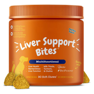 Hỗ trợ gan cắn mềm nhai dầu cọ CURCUMIN NGHỆ chiết xuất hướng dương Lecithin sữa cây kế chăm sóc sức khỏe vật nuôi bổ sung chó - Product Image 6