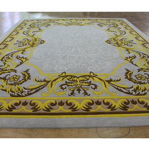 Tapis de salon personnalisé en soie, haut de gamme, moderne, en soie, fait à la main, avec logo, vente en gros, - Product Image 2