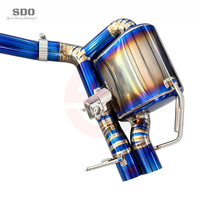 Système d'échappement Catback en titane ultra-léger SDO pour Mercedes-Benz AMG E63 E63S W213 4.0T V8 2017-2023 avec commande de soupape OEM