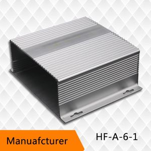 Custom Aluminum Amplifier case Extruded Aluminum Wall Mounted <b>Enclosure</b> Box - Product Image 4
