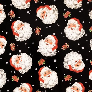 Custom Eco-Friendly Recyclable Santa Claus Poinsettia Black Gift <b>Wrap</b> <b>Paper</b> <b>Roll</b> Single Side Coated Waterproof <b>Paper</b> Packaging - Product Image 5