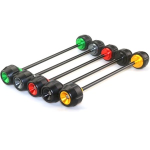 Avant de moto CNC roue fourche d'essieu Crash protecteur curseur support vis pour <span class=keywords><strong>KAWASAKI</strong></span> Z650 Ninja650 2017 2018 <span class=keywords><strong>2019</strong></span> - Product Image 2