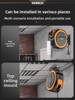 Enrouleur de câble électrique pour batterie électronique, enrouleur de tuyau rétractable automatique, enrouleur de câble à âme en cuivre, outil pour câble de norme nationale