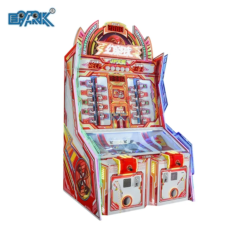 ماكينة لعب EPARK FEC التي تعمل بالعملة المعدنية للعب البطاقات والمكافآت في ملاعب الألعاب المغلقة مع خاصية فتح البطاقات في أقواس الألعاب