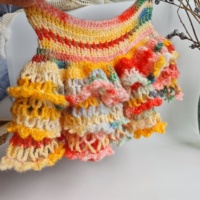 2026 New Air Spun Yarn 53%Acrylic 33%Nylon 14%Wool High Quality Wholesale Fancy Yarn Mult-color 50g balls