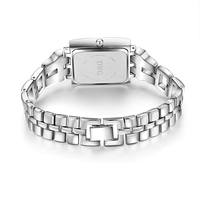 Relojes Personalizados para Mujer, Reloj de Cuarzo Vintage Sencillo y Elegante para Dama, Reloj de Lujo Dorado Resistente al Agua