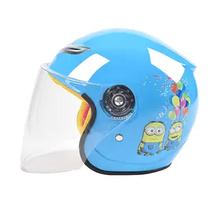 Enfants garçon mignon enfants batterie voiture casque de sécurité casque pour enfants