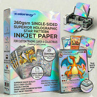 Carte Collezionabili TCG Colorway 2026 Premium 300gsm con Stampa Olografica Fronte-Retro
