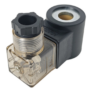 Bobina de Válvula Solenoide AC 110V 220V DC 12V 24V, Bobina de Válvula de Cartucho Hidráulica de 13 Orificios, Conexión de Puerto de 1/2 Pulgada - Product Image 1