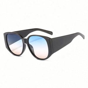 Gafas de Sol de Moda para Mujer a Precio Económico al por Mayor 2019, Gafas de Sol de Pierna Ancha, Gafas de Sol Redondas Retro con Logotipo Personalizado - Product Image 2