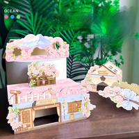 Cachette de hamster multifonctionnelle en forme de mignon de vente chaude