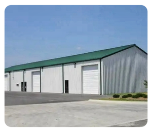 Atelier préfabriqué économique, structure en acier préfabriquée, <span class=keywords><strong>kit</strong></span> de construction métallique pour entrepôt agricole - Product Image 1