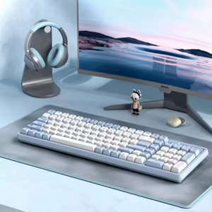 Gk102 Three-mode Wireless Mechanical Keyboard Wired Desktop/laptop Gaming Keyboard with Color <b>Switches</b> - Product Image 4