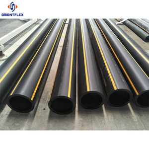 Tuyau en polyéthylène de diamètre différent 100 mm 120 mm 160 mm Pn25 Pn16 6 12 24 pouces SDR HDPE pour l'alimentation en eau et l'évacuation - Product Image 2