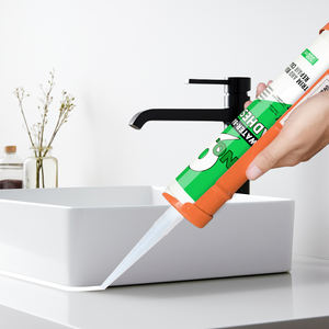 OEM Acético Anti <span class=keywords><strong>Hongo</strong></span> Antibacteriano Resistencia a la intemperie Sellador de vidrio de silicona ácida - Product Image 1