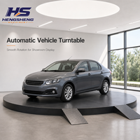 Plateforme tournante automatique pour véhicules, rotation fluide, pour salons automobiles et showrooms de concessionnaires