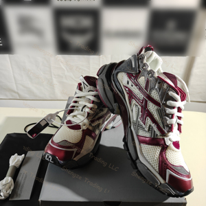 Sneakers Chunky Balenciagaess 3.0 de Luxe, Design Haut de Gamme, Cuir Véritable, Légères, Tendance Automne-Été - Product Image 5