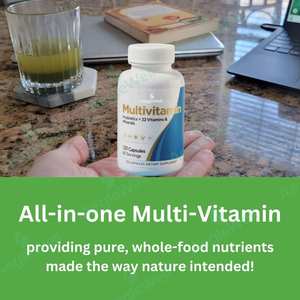 Aeglewell multitamin, ויטמינים b, c, d, אבץ, ארוז עם מעל 22 ויטמינים, מינרלים ותמציות קפסולות שאינם gmo, ללא גלוטן - Product Image 6