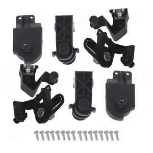 Kit de support de phare pour Volkswagen T Roc 2018 2021, avec vis et clips, matériel de montage avant en ABS pour fixation des feux de voiture - Product Image 3