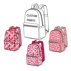 Low MOQ Custom LOGO Prints Bag School Bag Women and Men's Bag Customize Bags with Pictures - Product Image 1