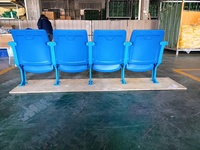 Siège de stade portable toutes saisons en matériau HDPE pour gradins, gymnases et tribunes