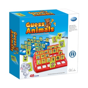 BGL Who Is It juego de mesa clásico divertido familia adivinanzas animales juegos niños juguete para regalo - Product Image 3