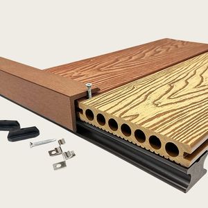 Tarima de WPC Impermeable Directo de Fábrica, Último Modelo con Diseño 3D de Madera, Tarima de WPC para Exteriores, Madera Plástica Compuesta - Product Image 1