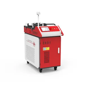 Mesin pembersih laser penghilang karat lebar pemindaian 300mm harga lapisan noda minyak mesin pembersih penghilang debu 1000W 2000W