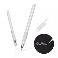 Stylo marqueur microblading pour sourcils personnalisé avec logo, marqueurs blancs pour maquillage et lamination, stylo de cartographie des sourcils pour femmes, lèvres et peau