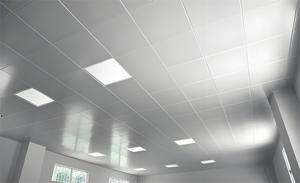 Modern Square Perforated Gypsum Ceiling Panel with Paper Surface for Sound Absorption Minimalist Design 4x8 ft - Product Image 4
