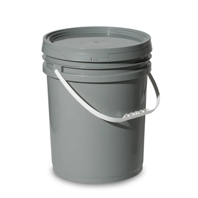 20L High Quality Thick Packaging Container Plastic Bucket For Lid Food Grade Packing Transport Barrel seal paint