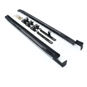 JOESHIER 4x4 Marchepieds latéraux et marchepieds de luxe en alliage d'aluminium de haute qualité pour tout-terrain pour 2016-2018 - Product Image 2