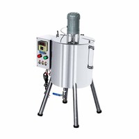 Machine de remplissage de petits pots en acier inoxydable 15L 30L 50L Machine de remplissage de mélange de chauffe-cire fondante à cire