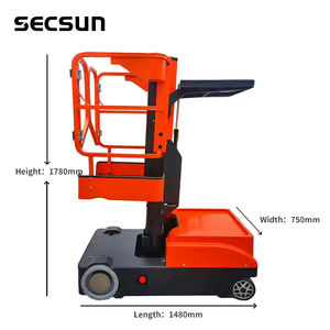 SECSUN 2024 produk baru 300kg mesin angkat udara udara forklift listrik pemetik pesanan listrik dengan sertifikasi <span class=keywords><strong>CE</strong></span> - Product Image 3
