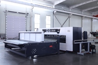 Nueva Máquina de Corte y Plegado de Láminas Delgadas NC con Motor Servo Computarizado para Cartón Corrugado, 6KW, Ancho de Trabajo de 2000-3000 mm