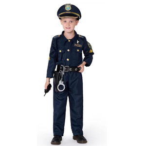 Nuevo <span class=keywords><strong>Disfraz</strong></span> de Policía para Niños, Uniforme de Juego de Rol, Personaje de Anime, <span class=keywords><strong>Disfraz</strong></span> para Fiesta de Halloween - Product Image 2