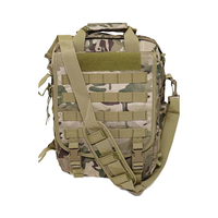 Sac à dos tactique pour ordinateur portable pour hommes fermeture à glissière en maille pour le camping randonnée voyage activités de plein air polyester élastique