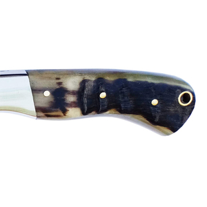 Couteau de chasse à lame fixe en acier Damas fait main, à vendre. Couteau de chasse Damas personnalisable, parmi les plus vendus, idéal pour le camping. - Product Image 5