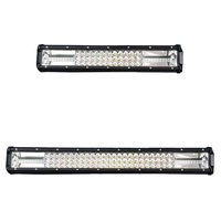Barras de Luz LED de 12v 24v 22 32 42 52 Pulgadas, 2 Filas, 180w 240w 360w, para Conducción Todoterreno 4x4, Barra de Luz LED Curva de 50 Pulgadas 12d para Camioneta y Automóvil