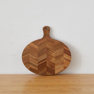 现代时尚批发工厂定制厨房棋盘式木制切菜板套装 - Product Image 5