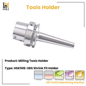 Держатель цангового типа HSK50E SRS для термоусадки, тонкий, для концевых фрез, прецизионных фрезерных центров с ЧПУ - Product Image 2