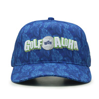 Gorra de béisbol personalizada con logotipo bordado, Logo personalizado, impresión por sublimación, 6 paneles