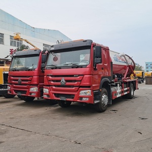 รถบรรทุกถังสุญญากาศ Howo 300 แรงม้า พวงมาลัยซ้าย ขนาด 12 ลูกบาศก์เมตร สำหรับดูดสิ่งปฏิกูลและถังบำบัดน้ำเสีย - Product Image 4