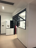 Ventanas Residenciales Personalizadas de Aluminio, Ajustables, Resistentes a Impactos, con Doble Acristalamiento y Tipo Toldo