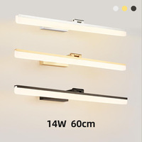 Nordique Simple LED Applique Murale pour Salle De Bains Miroir Cabinet Creative Fill Light Design Miroir Phare pour Maquillage Peinture Murale