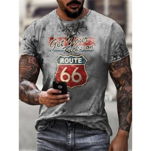 XIANGYU Custom uomo stampa digitale taglie forti sunsbiadite nero lavato <span class=keywords><strong>O</strong></span> collo t-shirt per uomo nero 3D t-shirt con stampa - Product Image 5