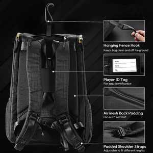 Sac de raquette de paddle-tennis, sac de tennis pour hommes, sac de pickleball pour les personnes riches et blanches, nouveau sac de sport, grande capacité, sac à dos de pickleball - Product Image 4