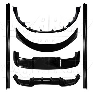 Peças de Carro Bodykit Kit de Carroceria para Transformação Facelift em Plástico Preto Brilhante para <span class=keywords><strong>Toyota</strong></span> Corolla Auris Hatchback 2019 2020 2021 - Product Image 2
