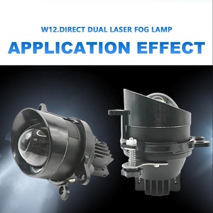 Cụm đèn sương mù ô tô IDISON W12 DRL 2019-2020, đèn sương mù LED phía trước tích hợp laser <span class=keywords><strong>HID</strong></span> cho xe TOYOTA, tình trạng mới - Product Image 5