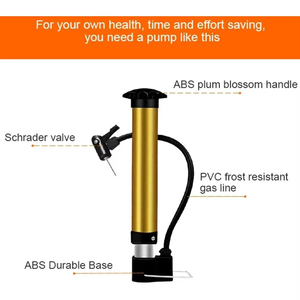 Pompe à air manuelle universelle mini pour ballons de basketball, de football et pneus – Vente en gros - Product Image 3